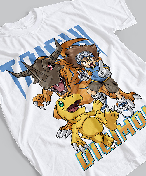 2025 Summer Digimon Adventure  - Summer Clothing Brands ulasan dan harga